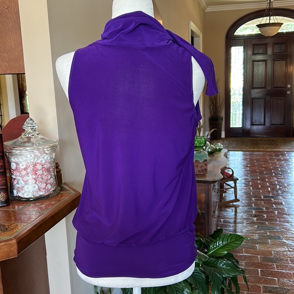 Rachel Rachel Halter mock neck top szL - Picture 5 of 7